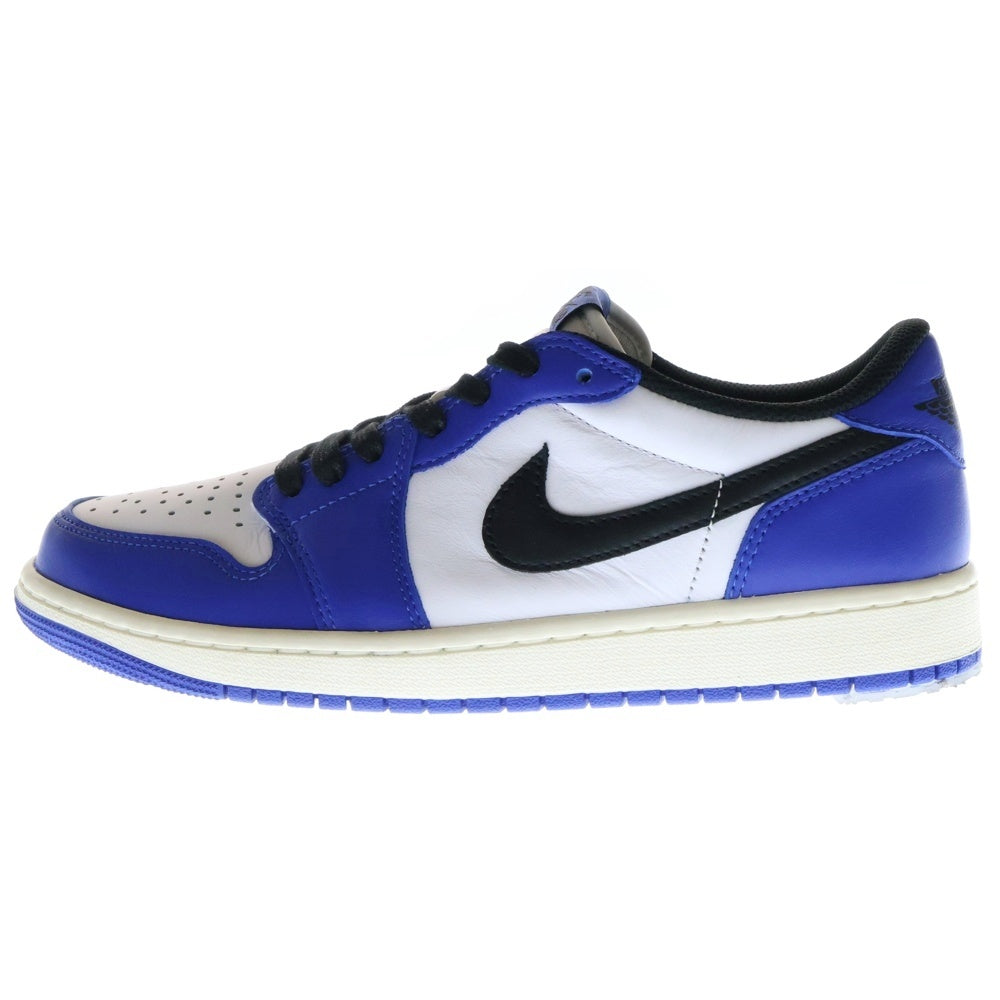 NIKE(ナイキ) AIR JORDAN 1 RETRO LOW OG CZ0790-140 エアジョーダン 1 レトロ ゲームロイヤル ローカットスニーカー ブルー US9/27.0cm