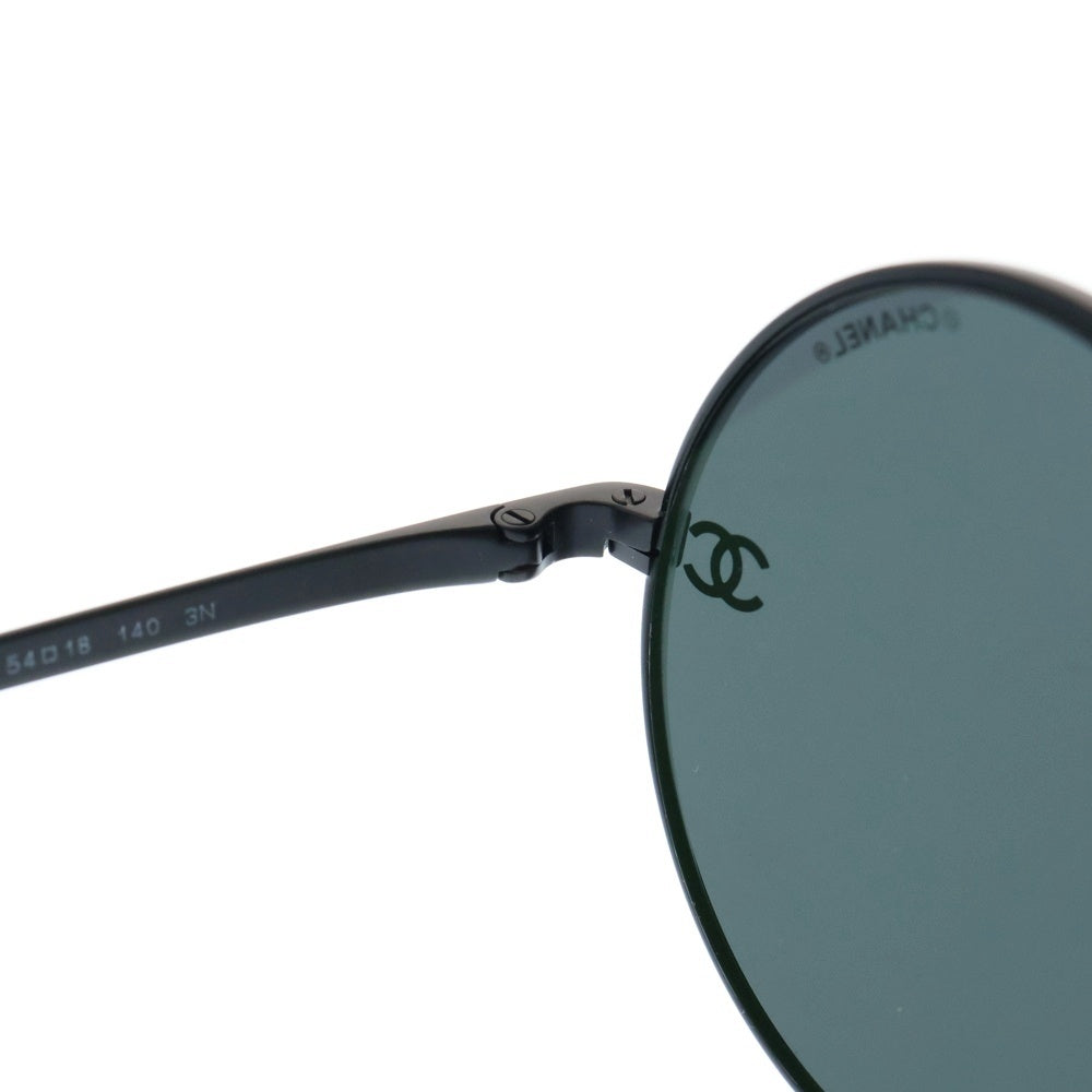 CHANEL(シャネル) ラウンドサングラス ココマークレンズ アイウェア ブラック CH4268