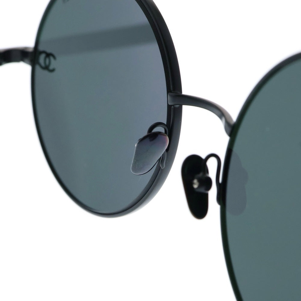 CHANEL(シャネル) ラウンドサングラス ココマークレンズ アイウェア ブラック CH4268