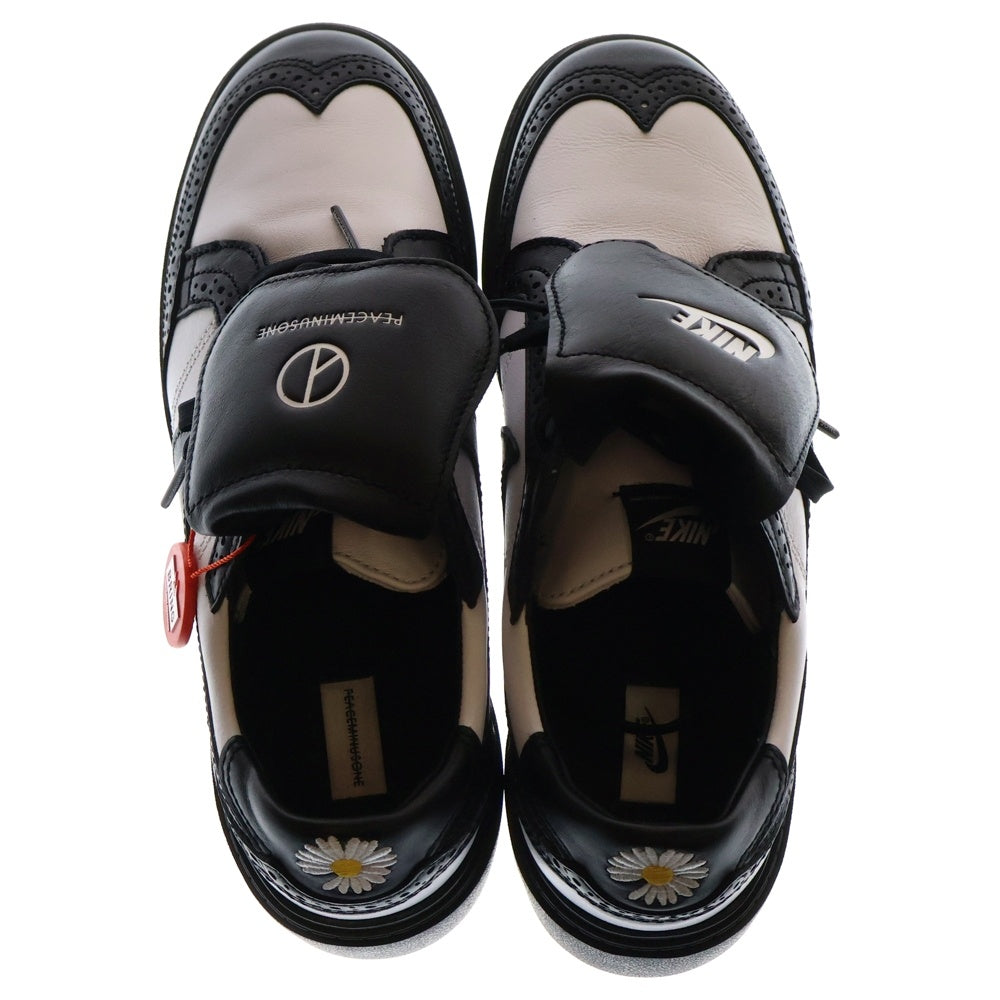NIKE(ナイキ) ×PEACEMINUSONE KWONDO1 DH2482-101 ピースマイナスワン クウォンド1 ローカットスニーカー シューズ ブラック/ホワイト US8.5/26.5cm