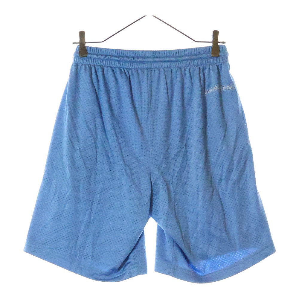CHROME HEARTS(クロムハーツ) MESH VARSITY SHORTS CHプリントメッシュハーフパンツ ショーツ ブルー