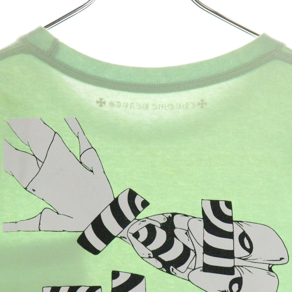 CHROME HEARTS(クロムハーツ) ×MATTY BOY PPO SEAFORM GRN LS ×マッティボーイ バックプリント半袖Tシャツ グリーン