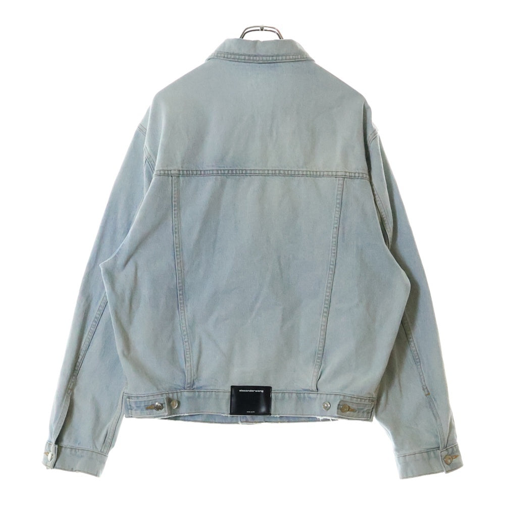 ALEXANDER WANG(アレキサンダーワン) Oveersized Denim Jacket オーバーサイズデニムジャケット インディゴ