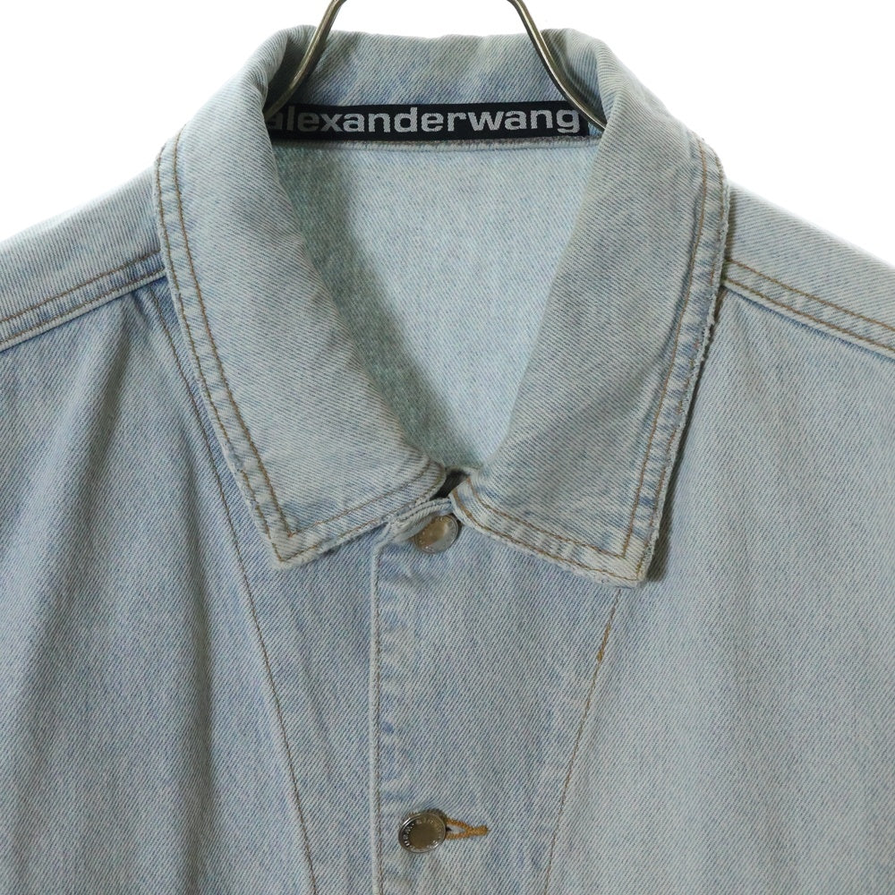 ALEXANDER WANG(アレキサンダーワン) Oveersized Denim Jacket オーバーサイズデニムジャケット インディゴ
