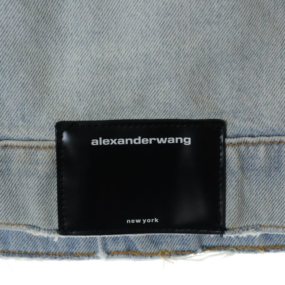 ALEXANDER WANG(アレキサンダーワン) Oveersized Denim Jacket オーバーサイズデニムジャケット インディゴ