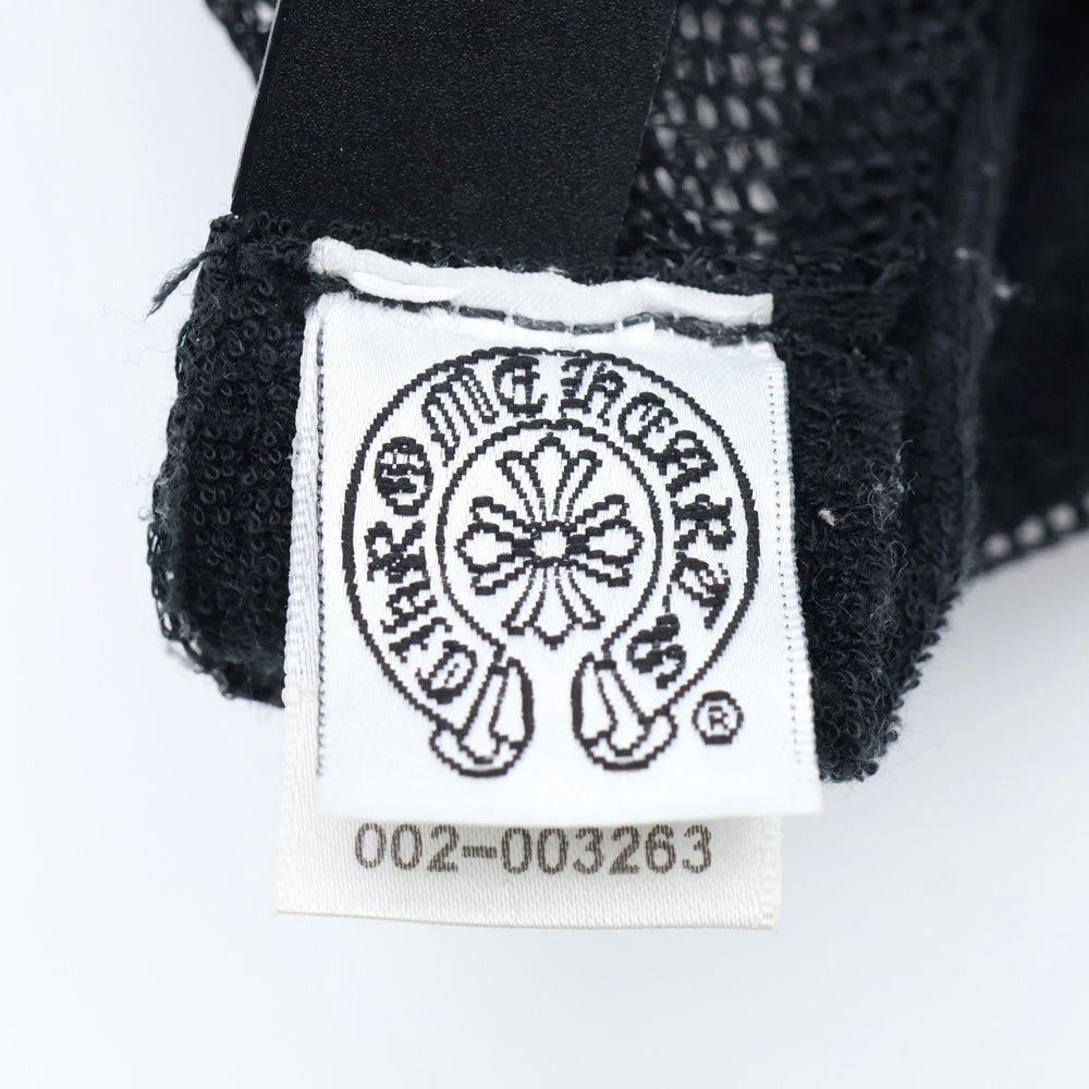 CHROME HEARTS(クロムハーツ) OLD TRUCKER CAP FUCK オールド トラッカーキャップ クロスボール付メッシュ帽子 ブラック