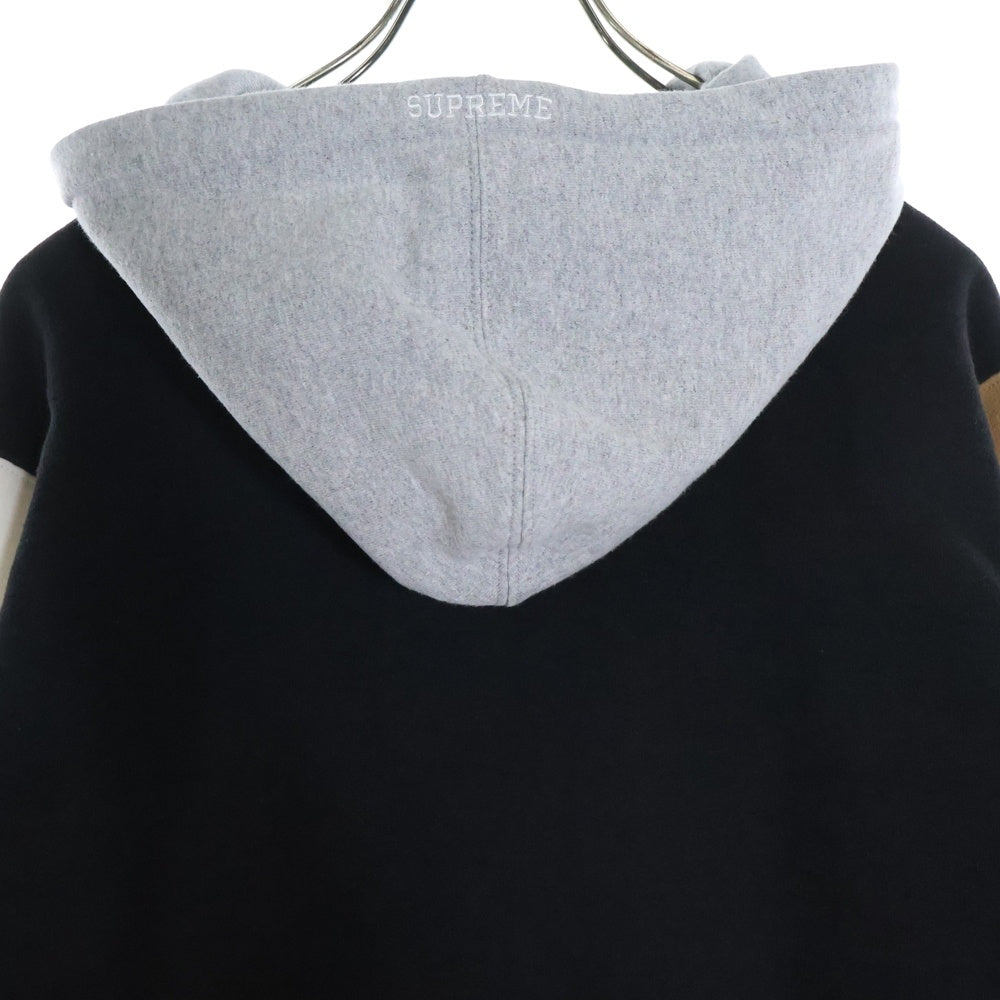 SUPREME(シュプリーム) 19SS S Logo Colorblocked Hooded Sweatshirt Sロゴ カラーブロック スウェット プルオーバーパーカー フーディ マルチ