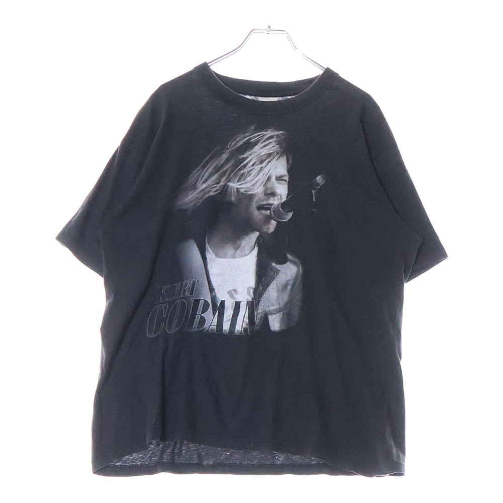 VINTAGE(ヴィンテージ) 00s KURT COBAIN T-SHIRT ヴィンテージ カートコバーン 半袖Tシャツ ブラック