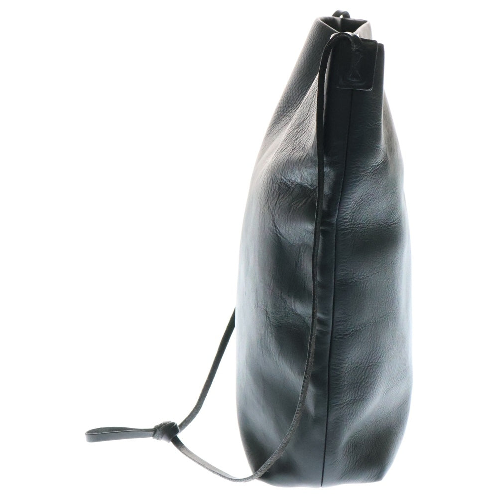 Rick Owens(リックオウエンス) All Leather Shoulder Bag RP14S4423-LVRM オールレザーショルダーバッグ ブラック