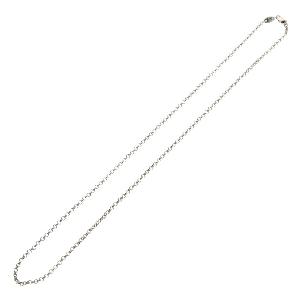 CHROME HEARTS(クロムハーツ) NECKCHAIN R18 ロールチェーンネックレス 18inch シルバー BCA083