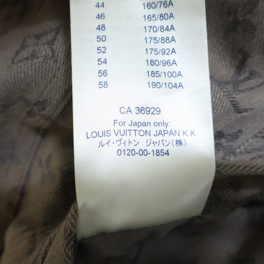 LOUIS VUITTON(ルイヴィトン) 21SS モノグラム デニムジャケット グレー RM211Q QJQ HHA21W