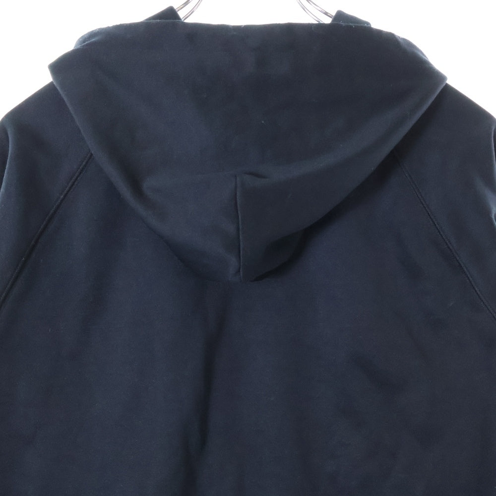 TOM FORD(トムフォード) 24SS コットン混 シップアップ スウェットフーディ パーカー ブラック BW282 TFJ213