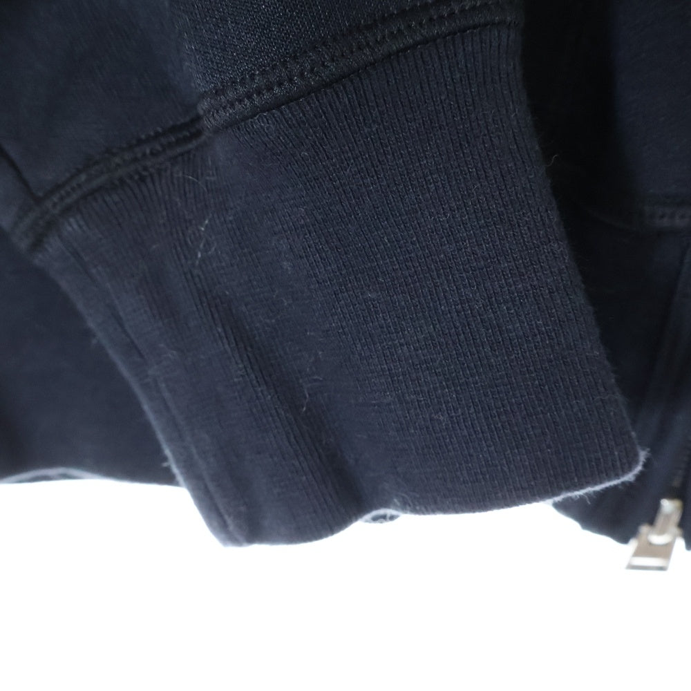 TOM FORD(トムフォード) 24SS コットン混 シップアップ スウェットフーディ パーカー ブラック BW282 TFJ213