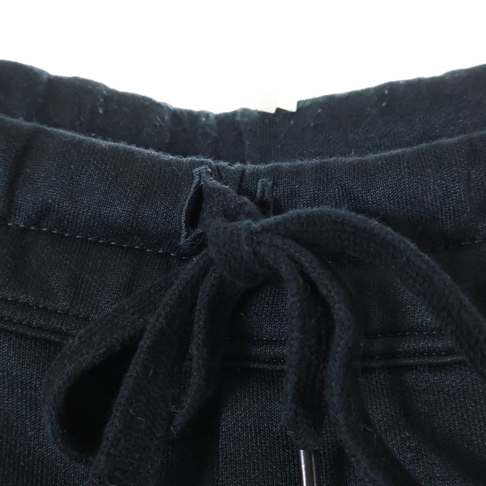 TOM FORD(トムフォード) コットン混 ドローストリング スウェットパンツ ブラック BZ282 TFJ214