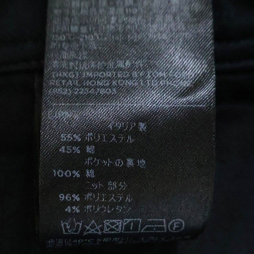 TOM FORD(トムフォード) コットン混 ドローストリング スウェットパンツ ブラック BZ282 TFJ214