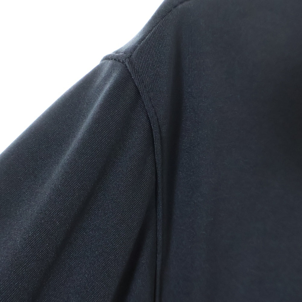 BALENCIAGA(バレンシアガ) ポリエステル ジップアップ ノーカラージャケット ブラック 412907 TQK21