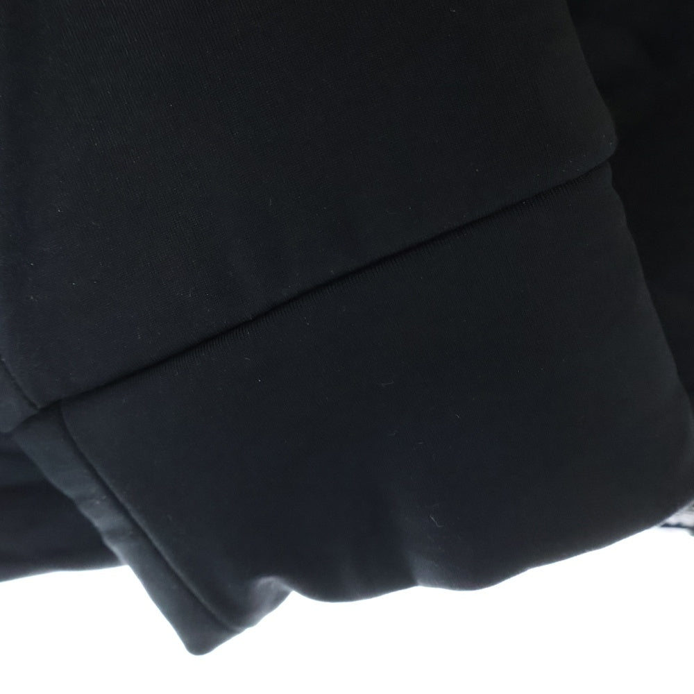 BALENCIAGA(バレンシアガ) ポリエステル ジップアップ ノーカラージャケット ブラック 412907 TQK21