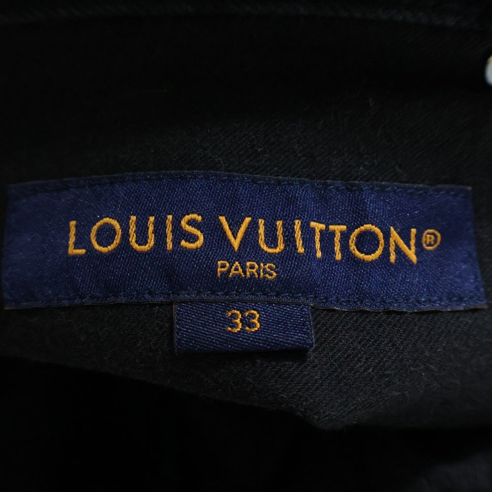 LOUIS VUITTON(ルイヴィトン) 22AW 5P テーパード デニムパンツ ブラック RM222Q DKN HID70W