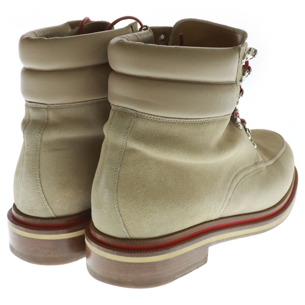 CHRISTIAN LOUBOUTIN(クリスチャンルブタン) アロピスタ スエード フラット ブーツ ベージュ