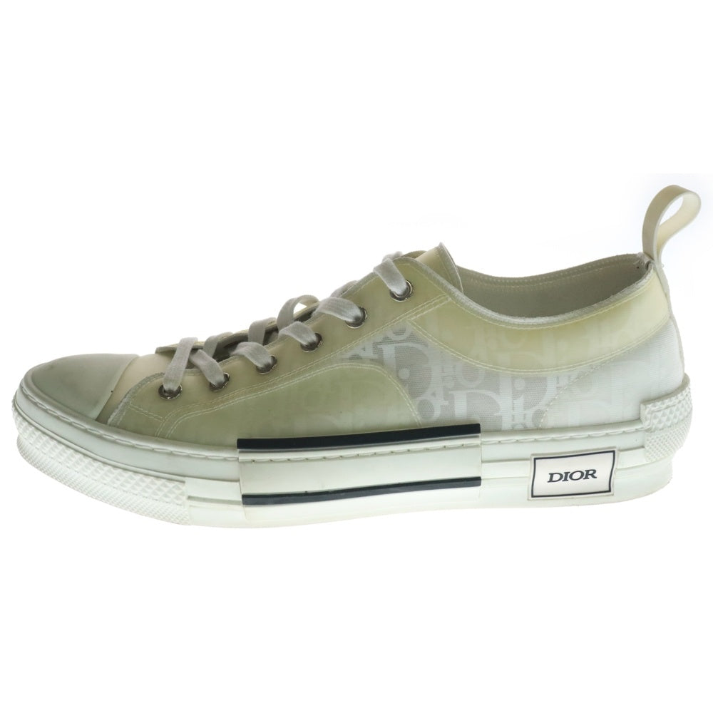 DIOR(ディオール) B23 LT OBLIQUE TRANSPARENCY オブリーク ローカットスニーカー ホワイト