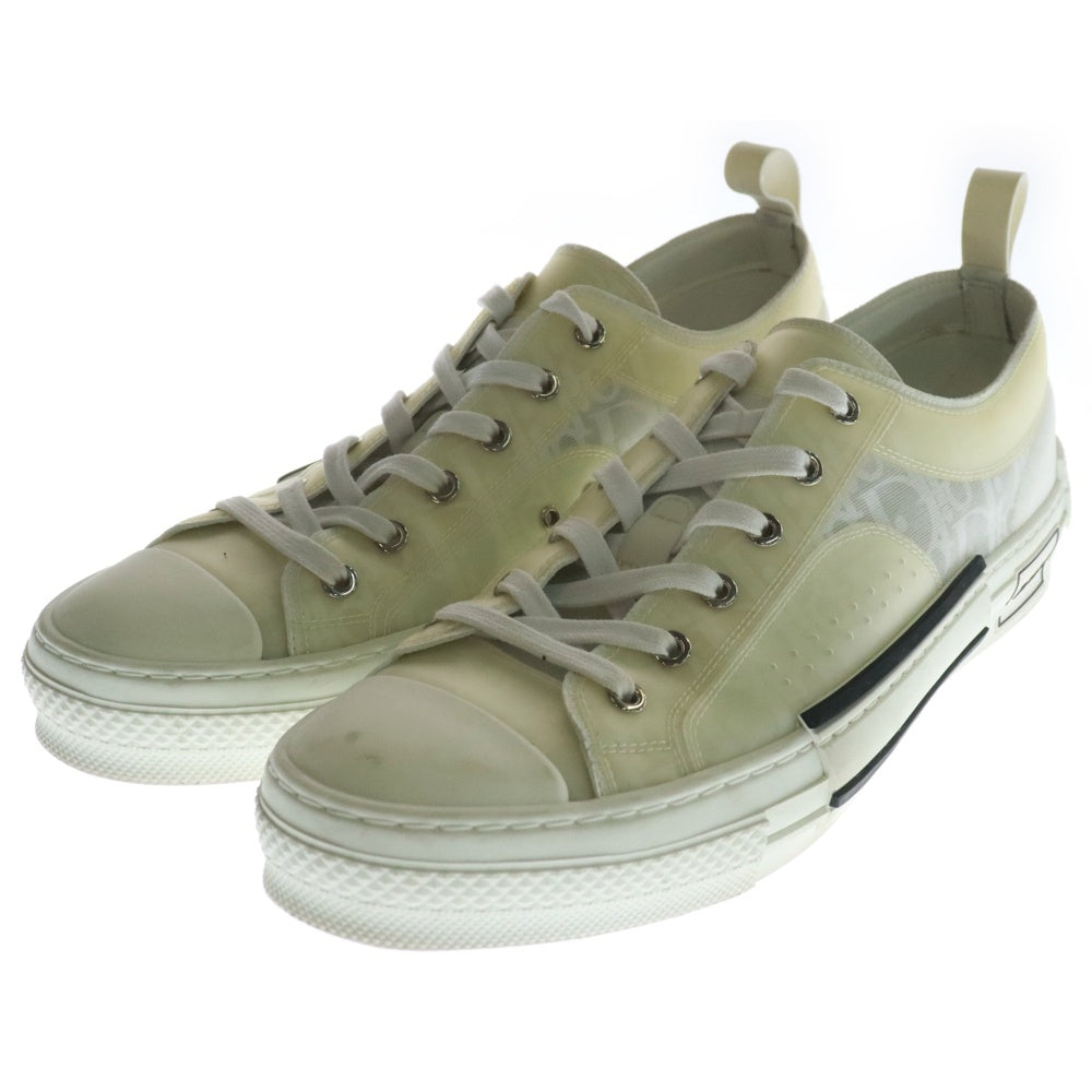 DIOR(ディオール) B23 LT OBLIQUE TRANSPARENCY オブリーク ローカットスニーカー ホワイト