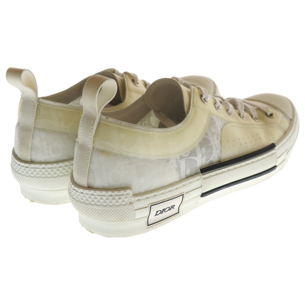 DIOR(ディオール) B23 LT OBLIQUE TRANSPARENCY オブリーク ローカットスニーカー ホワイト