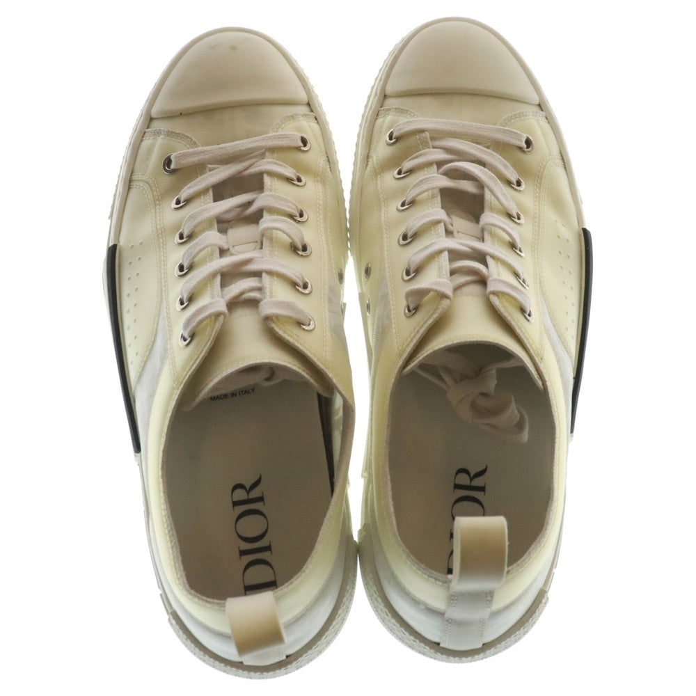 DIOR(ディオール) B23 LT OBLIQUE TRANSPARENCY オブリーク ローカットスニーカー ホワイト