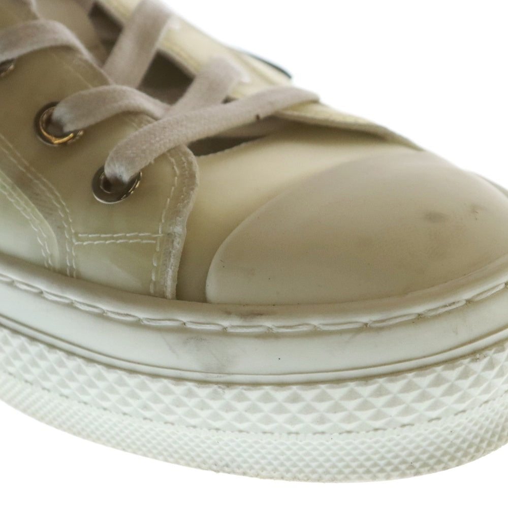 DIOR(ディオール) B23 LT OBLIQUE TRANSPARENCY オブリーク ローカットスニーカー ホワイト