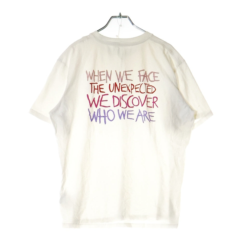 MONCLER(モンクレール) SS T-SHIRT H10938C00010 829FB ロゴプリント半袖Tシャツ ホワイト