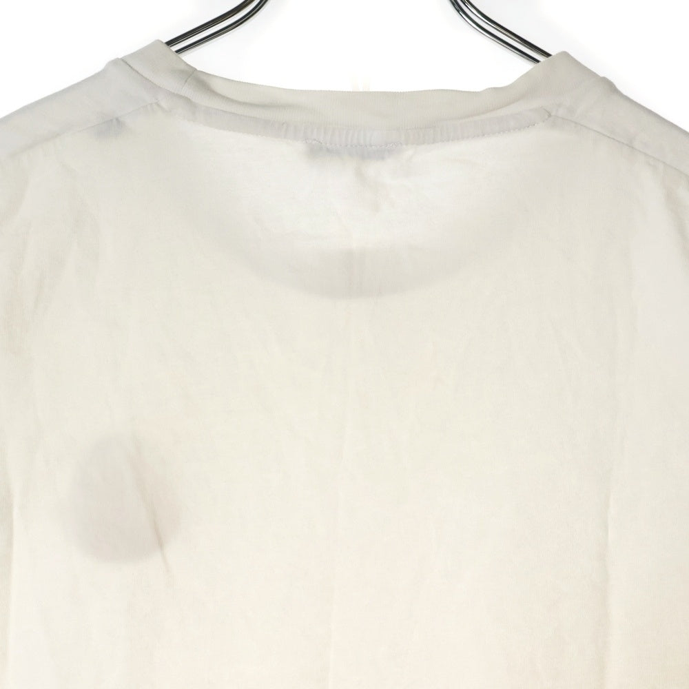 MONCLER(モンクレール) T-SHIRT GIROCOLLO F20938C75900 V8161 ロゴワッペン半袖Tシャツ ホワイト