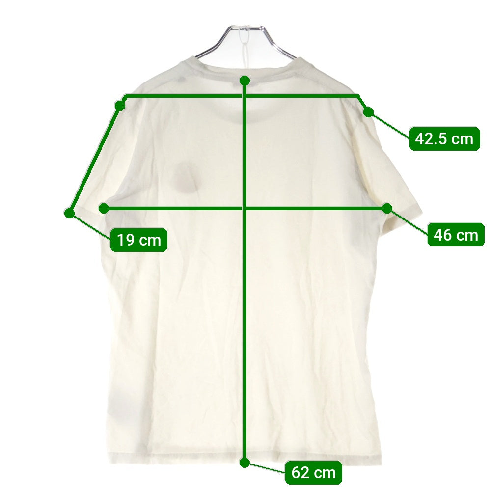 MONCLER(モンクレール) T-SHIRT GIROCOLLO F20938C75900 V8161 ロゴワッペン半袖Tシャツ ホワイト