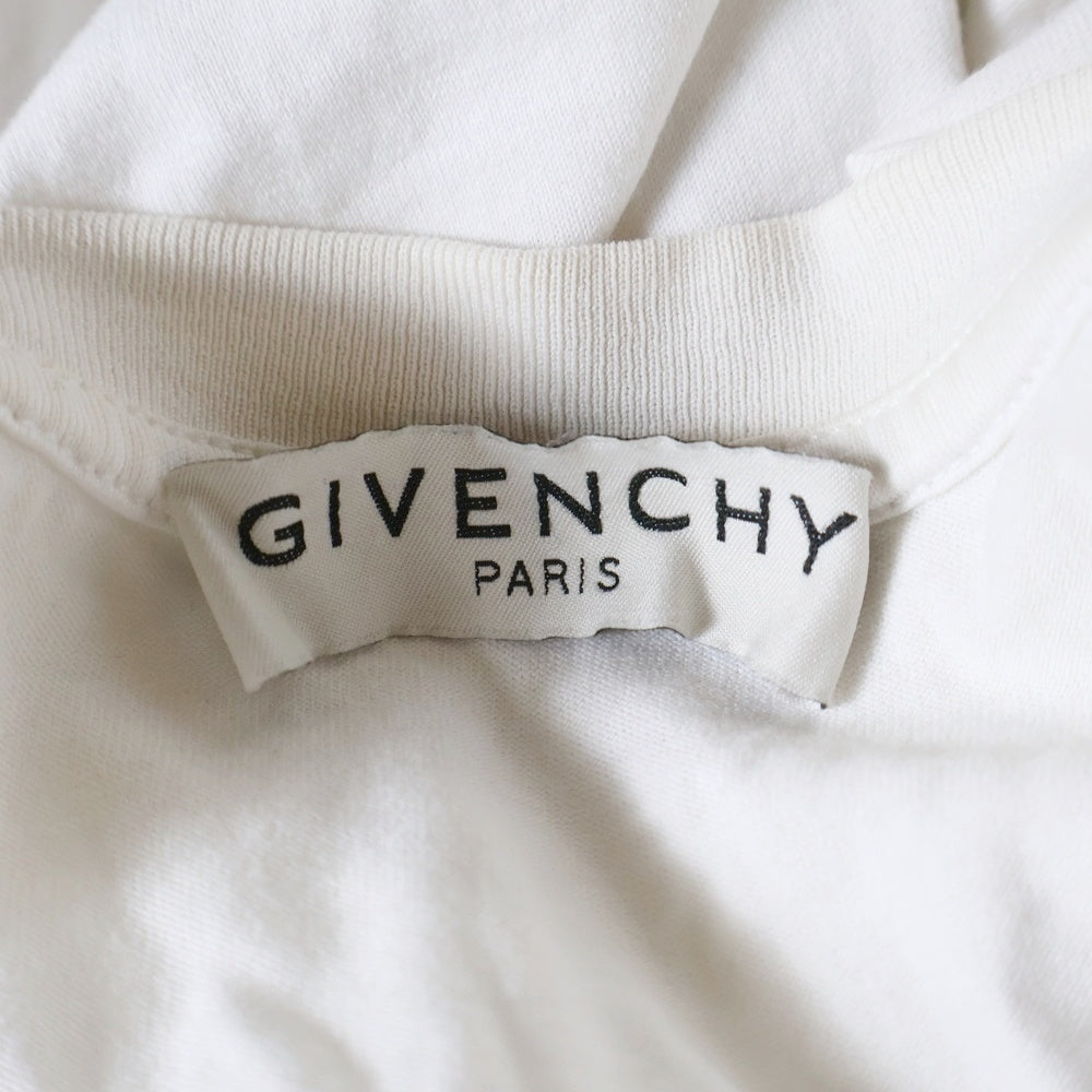 GIVENCHY(ジバンシィ) 21SS Studio Homme S/S Tee BM70UQ3002 BM70UQ3002 スタジオホーム 半袖Tシャツ ホワイト