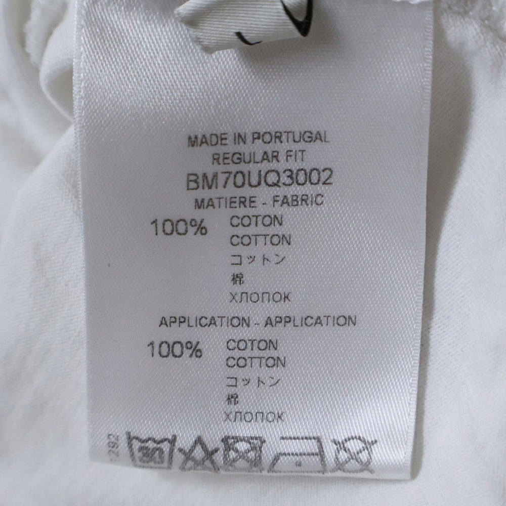 GIVENCHY(ジバンシィ) 21SS Studio Homme S/S Tee BM70UQ3002 BM70UQ3002 スタジオホーム 半袖Tシャツ ホワイト