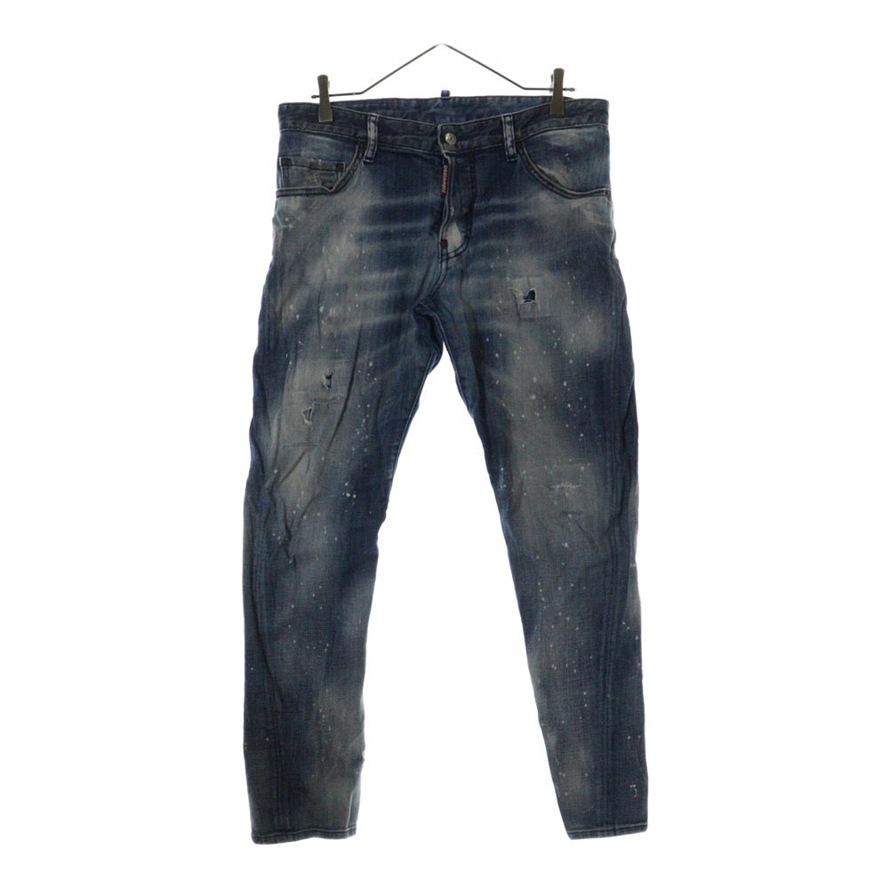 DSQUARED2(ディースクエアード) 21SS Sexy Twist Jean S74LB0938 S30342 セクシーツイストジーンズ デニムパンツ インディゴ