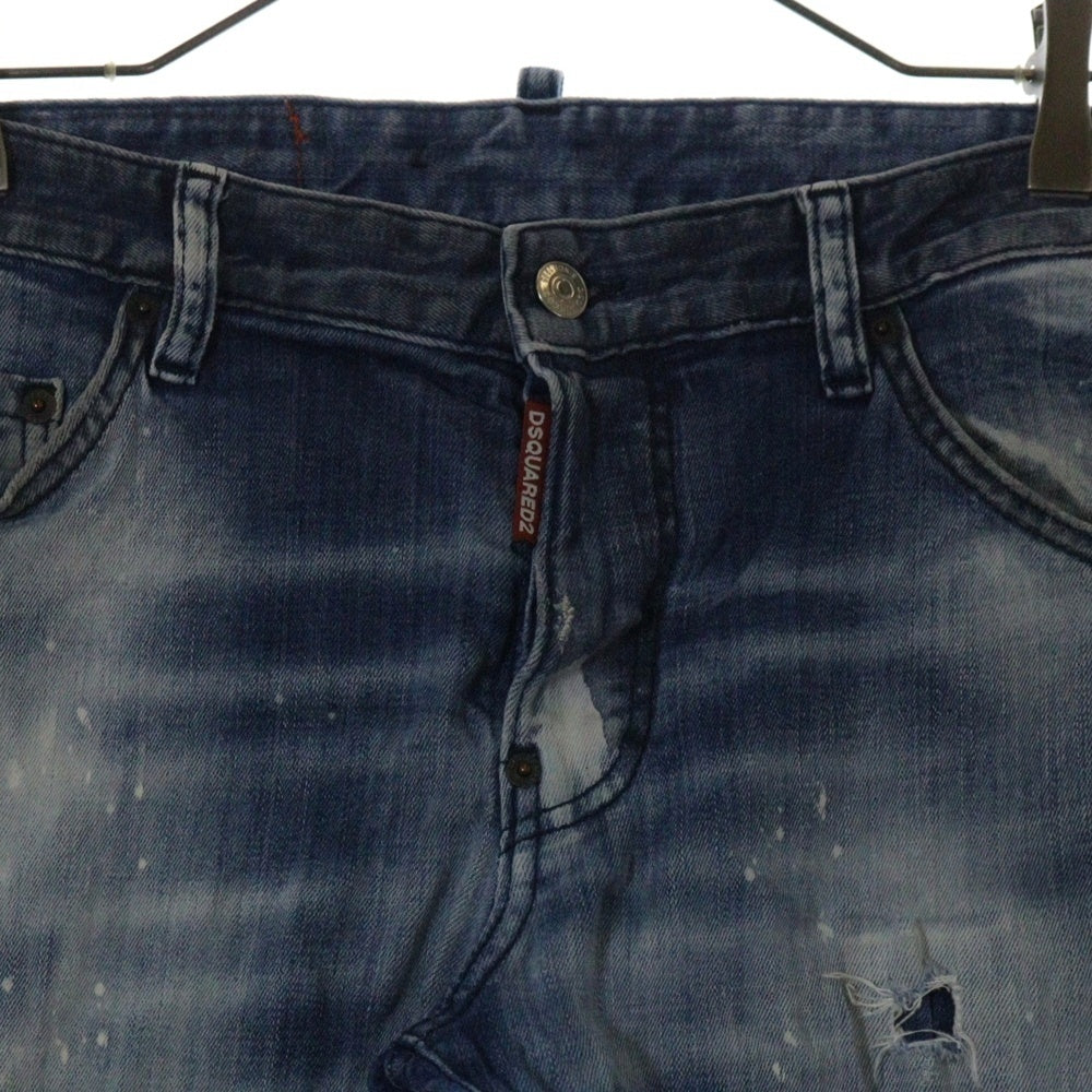 DSQUARED2(ディースクエアード) 21SS Sexy Twist Jean S74LB0938 S30342 セクシーツイストジーンズ デニムパンツ インディゴ
