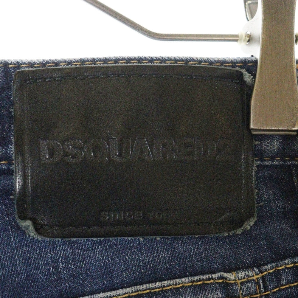 DSQUARED2(ディースクエアード) 22AW Biker Jean S74LB1156 S30342 バイカージーンズ デニムパンツ インディゴ