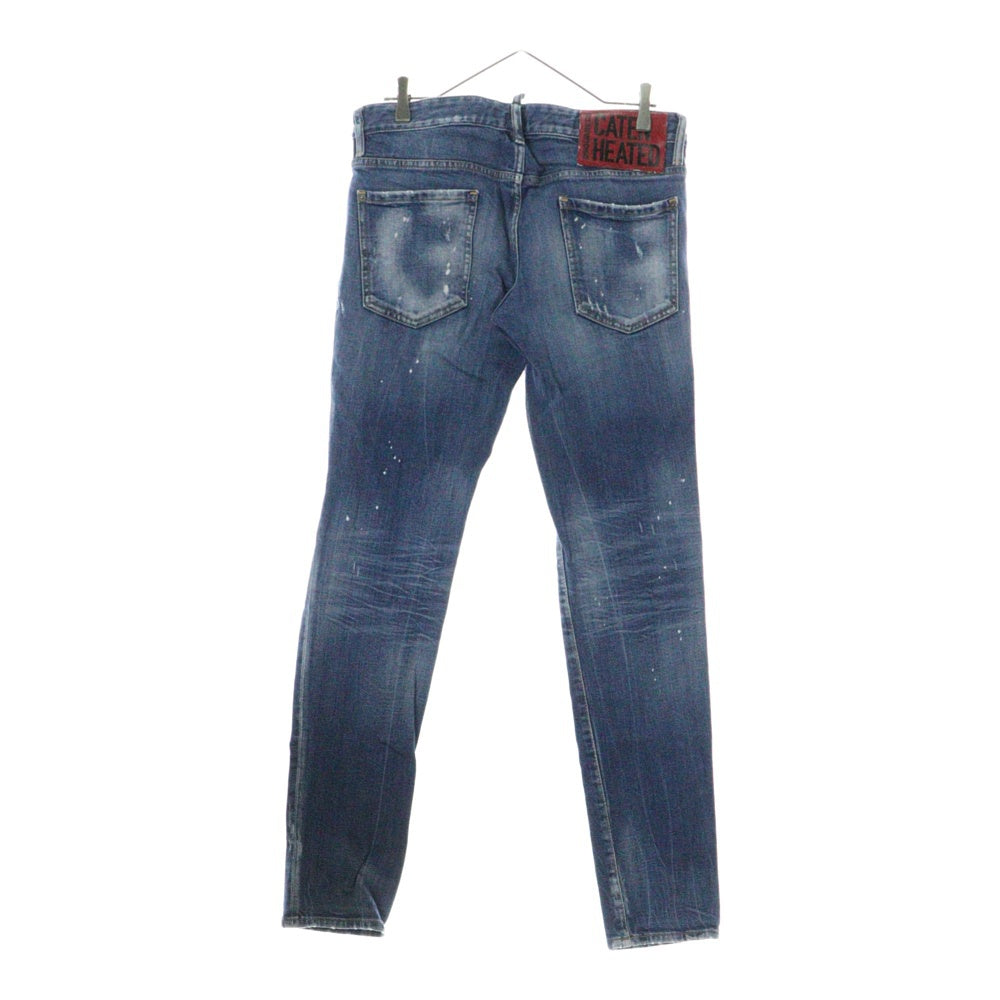 DSQUARED2(ディースクエアード) Skater Jean S71LB0724 S30663 スケータージーンズ デニムパンツ インディゴ