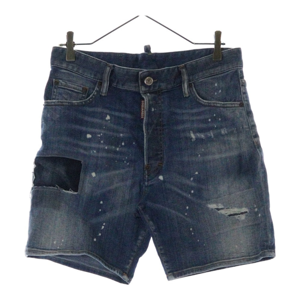 DSQUARED2(ディースクエアード) 23SS Denim Shorts S74MU0775 S30342 デニムショーツ ハーフパンツ インディゴ