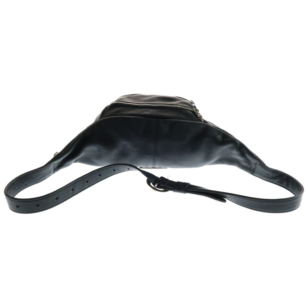 CHROME HEARTS(クロムハーツ) #1 SNAT PACK スナットパック ダガージップ ガンスリンガーベルト レザーウエストバッグ ブラック BCA378
