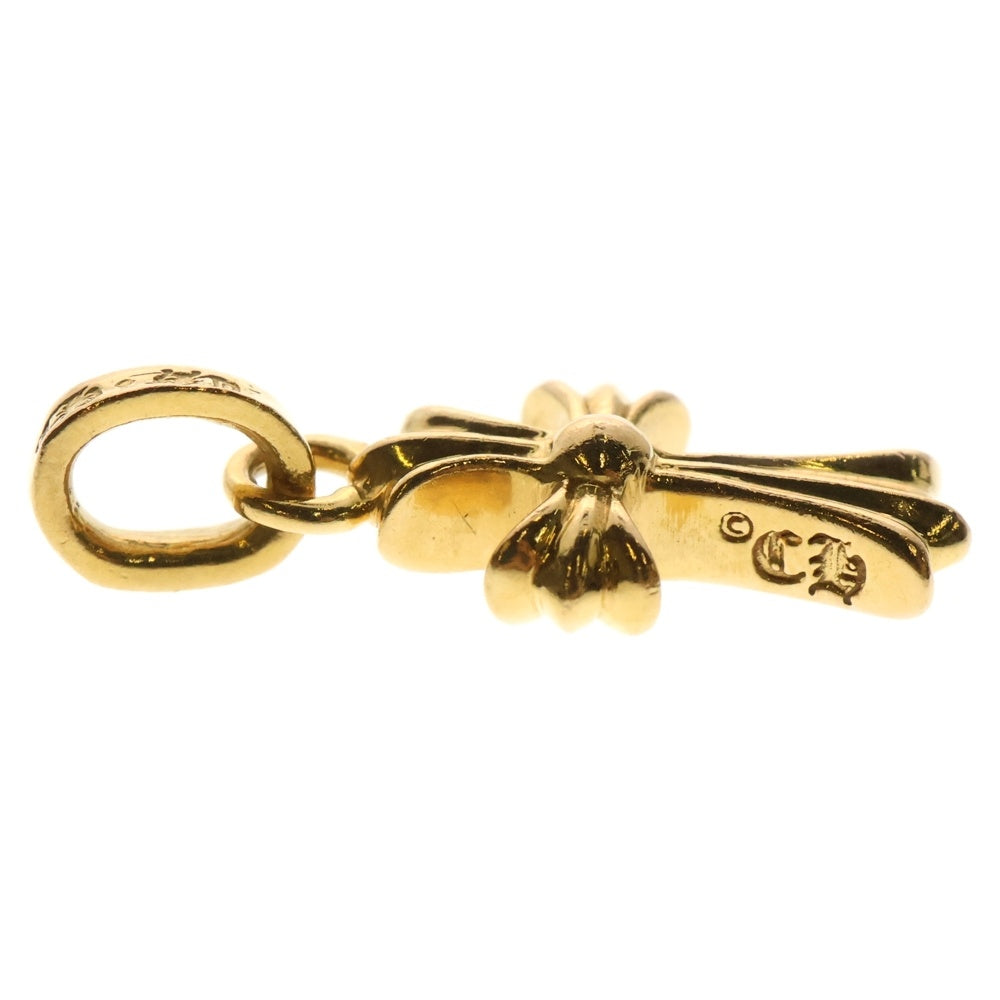 CHROME HEARTS(クロムハーツ) 22K CRS BBYFAT P/DIA ベイビーファットクロス PAVEダイヤ ペンダントトップ ゴールド BCA035