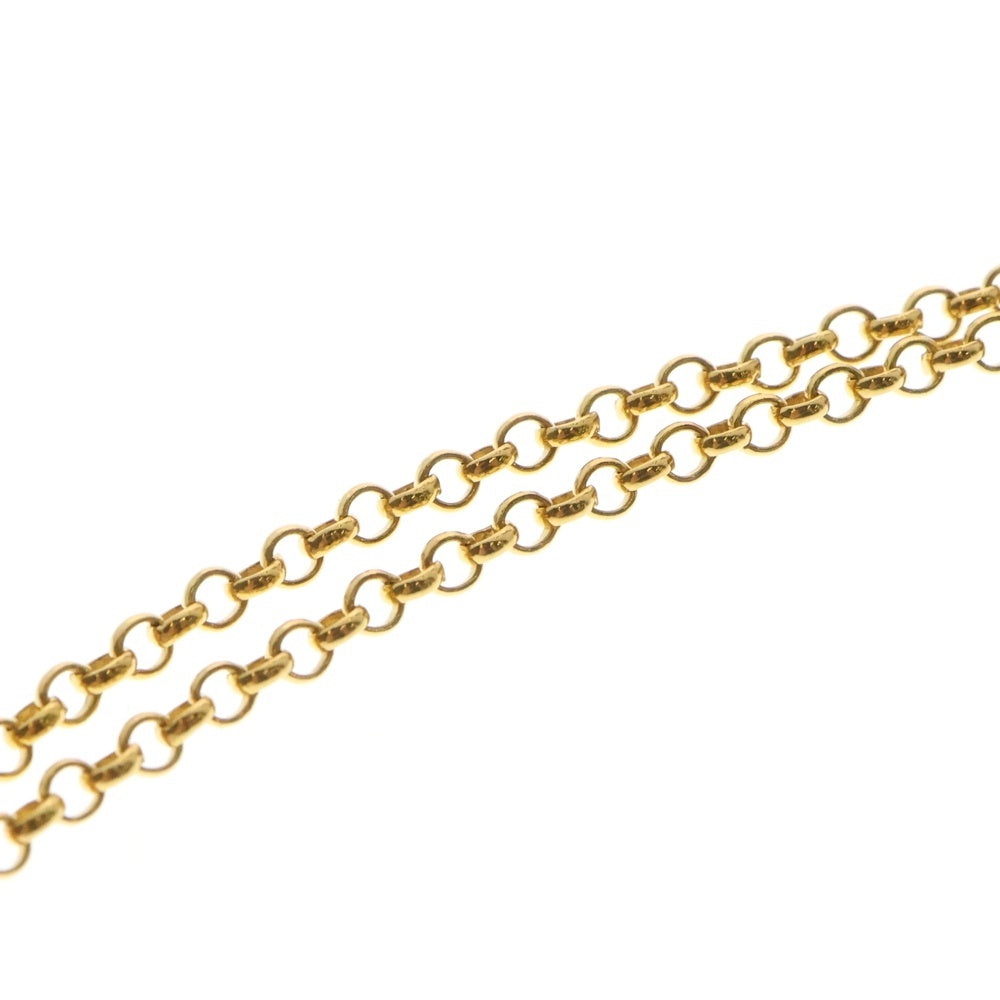 CHROME HEARTS(クロムハーツ) 22K NECKCHAIN R20 ロールチェーンネックレス 20inch ゴールド BCA011
