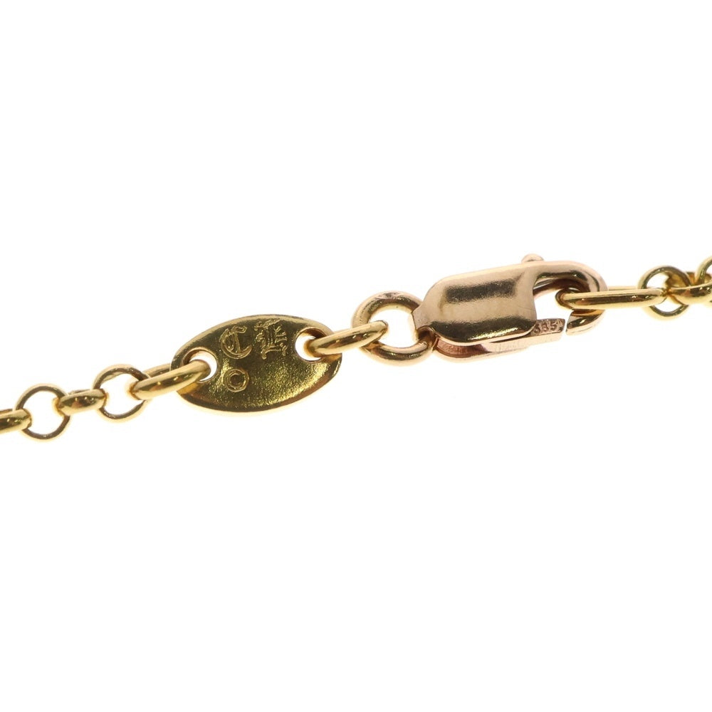 CHROME HEARTS(クロムハーツ) 22K NECKCHAIN R20 ロールチェーンネックレス 20inch ゴールド BCA011