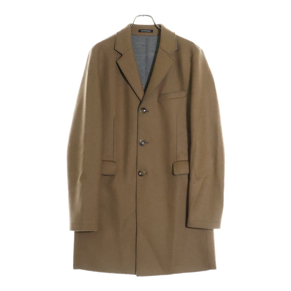 EMPORIO ARMANI(エンポリオアルマーニ) ウール コート ブラウン B1LC90 B1909