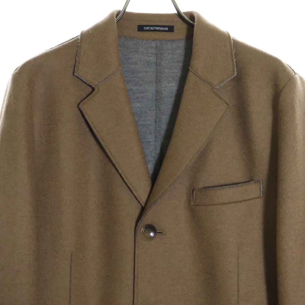 EMPORIO ARMANI(エンポリオアルマーニ) ウール コート ブラウン B1LC90 B1909