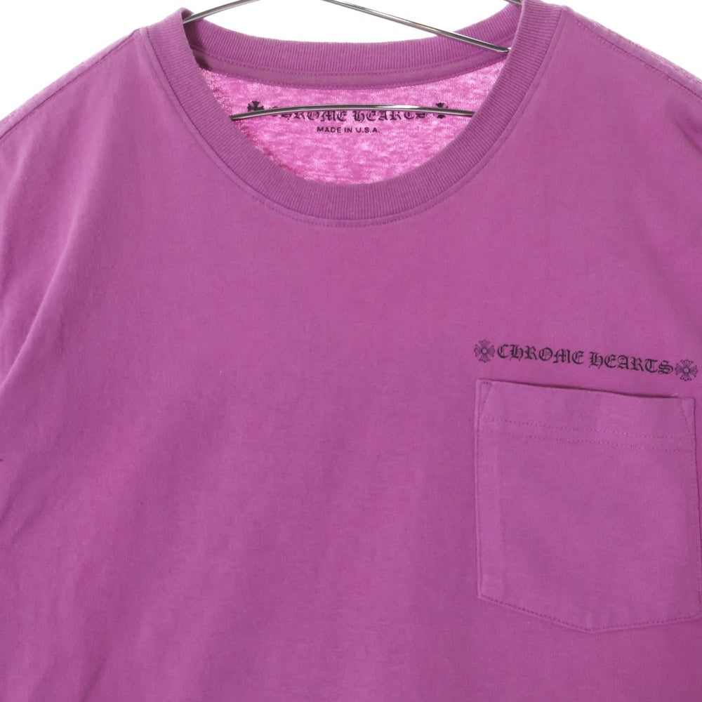 CHROME HEARTS(クロムハーツ) 21AW ×MATTYBOY SPIDER WEB L/S TEE マッティボーイ スパイダーウェブ ロングスリーブ長袖Tシャツ パープル