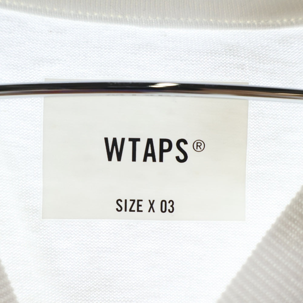 WTAPS(ダブルタップス) 23SS OBJ DISARMAMENT T-shirt 232ATDT-CSM01 コットンジャージーTシャツ 半袖カットソー ホワイト