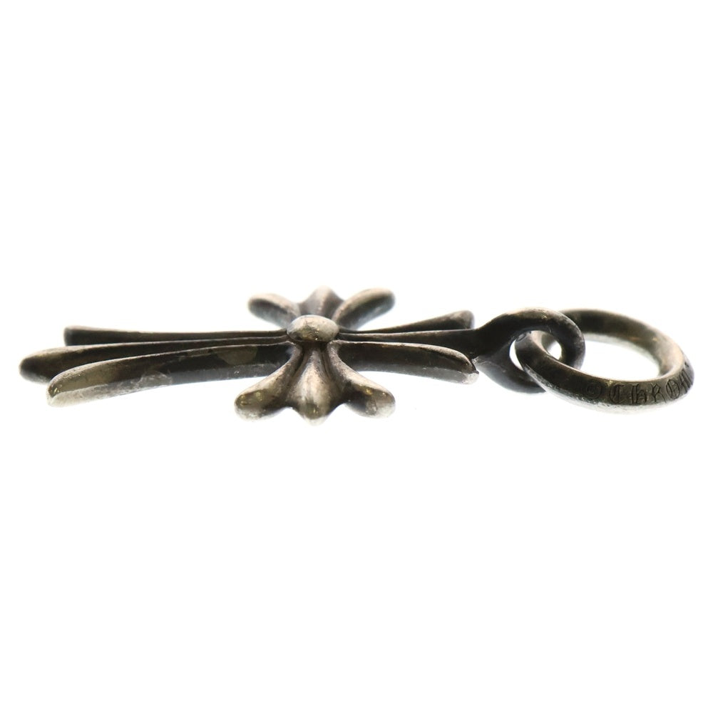 CHROME HEARTS(クロムハーツ) TINY CH CROSS タイニーCHクロス チャーム ネックレストップ シルバー BCA382