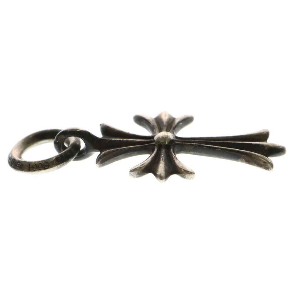 CHROME HEARTS(クロムハーツ) TINY CH CROSS タイニーCHクロス チャーム ネックレストップ シルバー BCA382