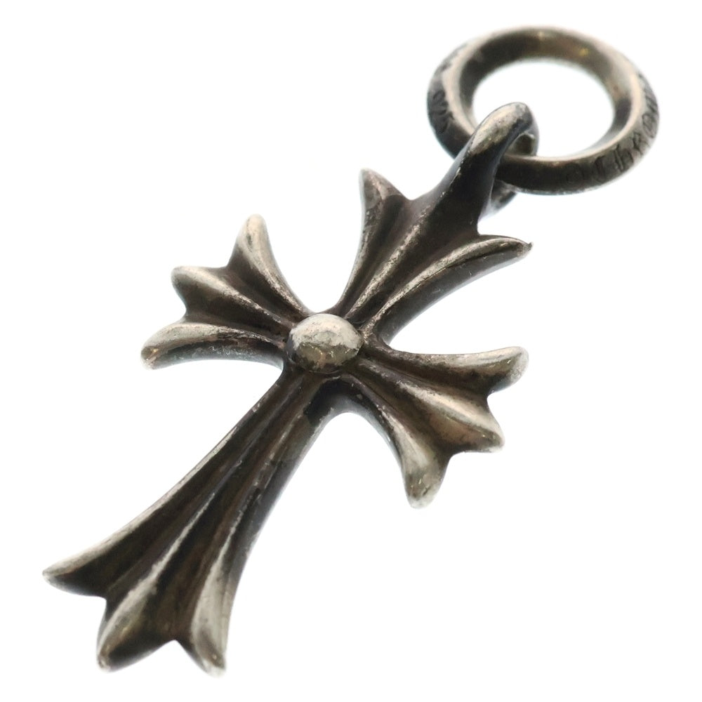 CHROME HEARTS(クロムハーツ) TINY CH CROSS タイニーCHクロス チャーム ネックレストップ シルバー BCA382