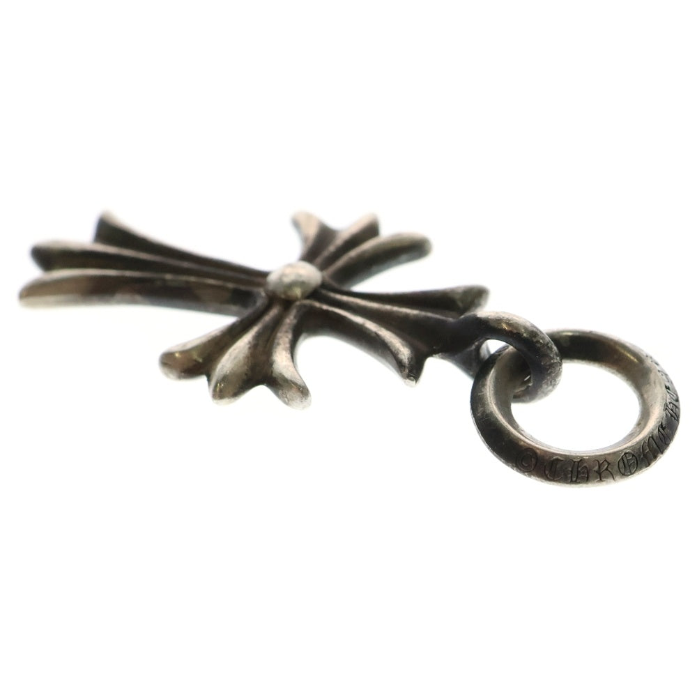 CHROME HEARTS(クロムハーツ) TINY CH CROSS タイニーCHクロス チャーム ネックレストップ シルバー BCA382